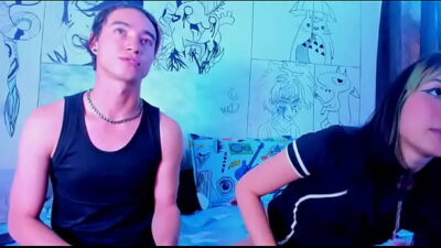 Boy fucks her girlfriend on webcam for money